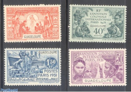 Guadeloupe 1931 Colonial Exposition 4v, Mint NH, Transport - Various - Ships And Boats - World Expositions - Nuevos