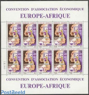 Gabon 1970 Europafrique M/s, Mint NH, History - Science - Afriqueeurope - Chemistry & Chemists - Ongebruikt