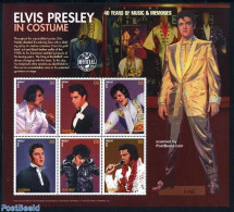 Gambia 1996 Elvis Presley 6v M/s, Mint NH, Performance Art - Elvis Presley - Music - Popular Music - Elvis Presley