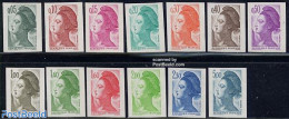 France 1982 Definitives 13v Imperforated, Mint NH - Nuevos