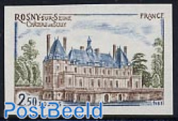 France 1981 Sully 1v Imperforated, Mint NH, Art - Castles & Fortifications - Nuevos