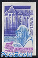 France 1980 Solesmes 1v Imperforated, Mint NH, Religion - Cloisters & Abbeys - Ongebruikt