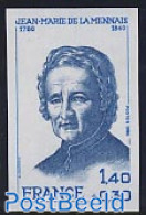 France 1980 De La Mennais 1v Imperforated, Mint NH - Ongebruikt