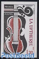 France 1979 Violins 1v Imperforated, Mint NH, Performance Art - Music - Musical Instruments - Ungebraucht