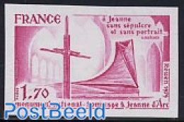 France 1979 Jeanne DArc Memorial 1v Imperforated, Mint NH, Art - Sculpture - Ungebraucht