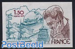 France 1979 V.A.D. Segalen 1v Imperforated, Mint NH, Transport - Ships And Boats - Authors - Nuovi