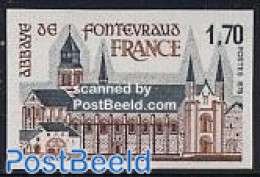 France 1978 Fontevraud 1v Imperforated, Mint NH, Religion - Cloisters & Abbeys - Nuevos