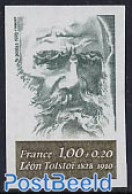 France 1978 L.N. Tolstoj 1v Imperforated, Mint NH, Authors - Nuevos