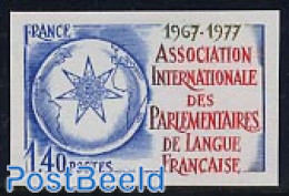 France 1977 French Speaking Parlements 1v Imperforated, Mint NH - Neufs