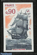 France 1975 Ship 1v Imperforated, Mint NH, Transport - Ships And Boats - Neufs