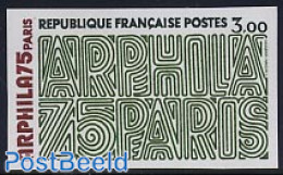 France 1975 Arphila 1v Imperforated, Mint NH, Philately - Neufs