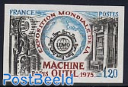 France 1975 Machine Exposition 1v Imperforated, Mint NH, Various - Industry - Ongebruikt