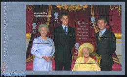 Great Britain 2000 Queen Mother Booklet Pane, Mint NH, History - Ongebruikt