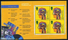 Great Britain 1999 Turings Life Booklet Pane, Mint NH - Nuevos