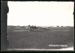 Fotografie Pionier-Flugzeug-Wettbewerb, Flugzeug Mit Startnummer 9 Beim Start  - Luchtvaart