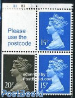 Great Britain 1990 Definitives Booklet Pane, Mint NH - Nuevos