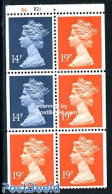 Great Britain 1988 Definitives Booklet Pane, Mint NH - Ongebruikt