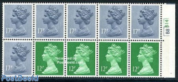 Great Britain 1986 Definitives Booklet Pane, Mint NH - Nuevos