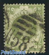 Great Britain 1887 1s. Dull Green, Used - Gebraucht