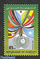 Djibouti 1998 IGAD 1v, Mint NH, History - Flags - Djibouti (1977-...)