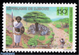 Djibouti 1995 Tree 1v, Mint NH, Nature - Trees & Forests - Rotary Club