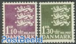 Denmark 1965 Definitives 2v, Mint NH - Ongebruikt