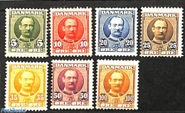 Denmark 1907 King Frederik VIII 7v, Unused (hinged), History - Kings & Queens (Royalty) - Neufs