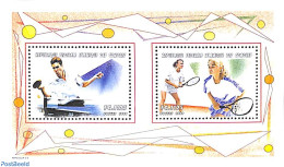 Comoros 1999 Tennis & Table-tennis 2v M/s, Mint NH, Sport - Table Tennis - Tennis - Tennis Tavolo