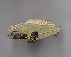 PIN'S THEME VOITURE  AMERICAINE  TYPE CADILLAC  VERTE - Other & Unclassified