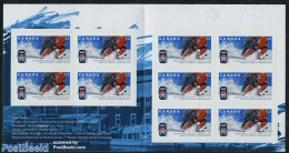 Canada 2008 Ice Hockey Championship Booklet, Mint NH, Sport - Ice Hockey - Sport (other And Mixed) - Stamp Booklets - Unused Stamps