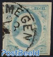 Netherlands 1852 5c., Canc. Nymegen C, Used Stamps - Gebruikt