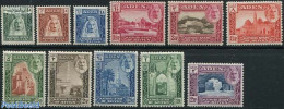 Aden 1942 Seiyun, Definitives 11v, Mint NH, Art - Castles & Fortifications - Castles