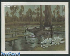 Saint Vincent 1999 Aligator S/s, Mint NH, Nature - Crocodiles - Reptiles - St.Vincent (1979-...)