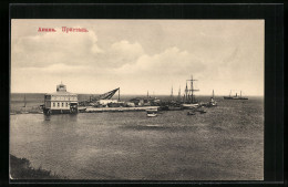 AK Anapa, Hafen Mit Schiffen  - Russia