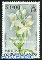 Virgin Islands 1992 Flower 1v, Mint NH, Nature - Flowers & Plants - Iles Vièrges Britanniques
