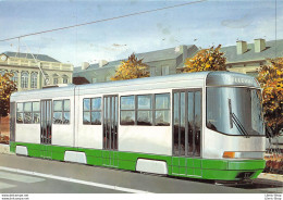 SAINT-ÉTIENNE (42) -  CPM - LE TRAMWAY - Prolongement Ligne Sud Solaure - 17 02 83 - Éd. STAS - Saint Etienne
