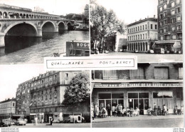 PARIS -1968 - Quai De La Rapée, Pont De Bercy, Carte Multivues - Automobiles - Café-tabac De La Rapée. - Distrito: 12