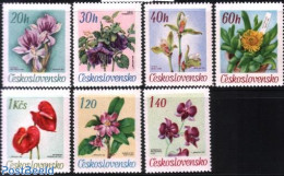 Czechoslovkia 1967 Flowers 7v, Mint NH, Nature - Flowers & Plants - Other & Unclassified