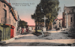 [42] Saint-Maurice-en-Gourgois (Loire) Place Et Grande Rue - Cpa 1936 - Grèce