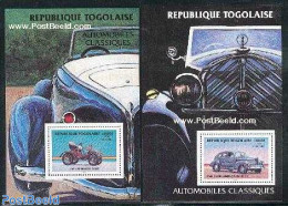 Togo 1984 Automobiles 2 S/s, Mint NH, Transport - Automobiles - Cars