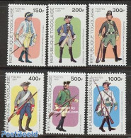 Togo 1997 Military Uniforms 6v, Mint NH, Various - Uniforms - Costumi