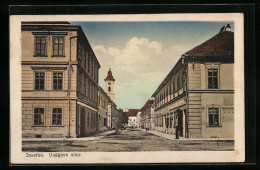 AK Josefstadt / Josefov / Jaromer, Duskova Ulice  - Tschechische Republik