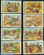 Togo 1981 Market Scenes 8v Imperforated, Mint NH, Various - Street Life - Unclassified