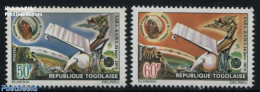 Togo 1976 Sarakawa Accident 2v, Mint NH, History - Transport - Politicians - Aircraft & Aviation - Disasters - Flugzeuge