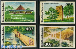Togo 1975 Tourism 4v Imperforated, Mint NH, Nature - Various - Tourism - Togo (1960-...)