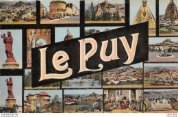 LE PUY EN VELAY►43►CPSM►1958►MULTIVUES►CAP - Le Puy En Velay