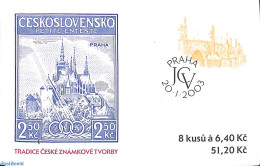 Czech Republic 2003 Traditions Booklet, Mint NH, Stamp Booklets - Stamps On Stamps - Otros & Sin Clasificación