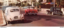 NICE►CPSM►1963►LE PALAIS DE LA MÉDITERRANÉE►AUTOMOBILES►PEUGEOT 403▬203▬TRACTION▬DÉCAPOTABLE►CAP - Voitures De Tourisme