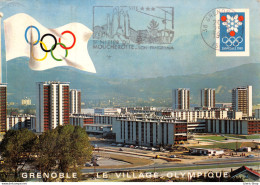 Xèmes Jeux Olympiques D'Hiver Grenoble 1968 GRENOBLE. Le Village Olympique Cpsm 1968 - Olympische Spiele