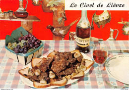Recette De Cuisine - Le Civet De Lièvre - Cpsm GF Dentelée - Recetas De Cocina